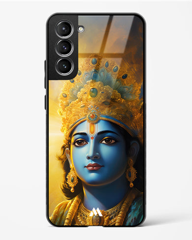 Enchanting Krishna Glass Case Phone Cover (Samsung)