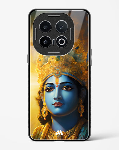 Enchanting Krishna Glass Case Phone Cover (Vivo)
