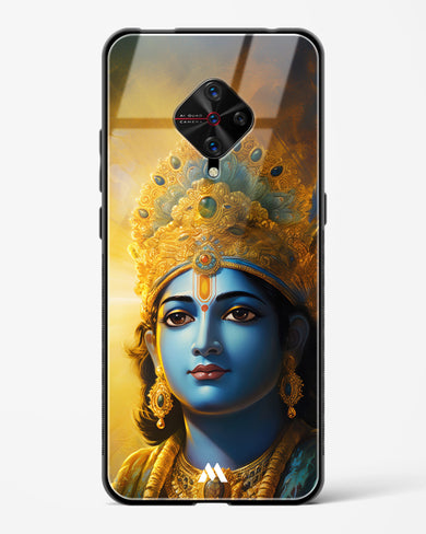 Enchanting Krishna Glass Case Phone Cover (Vivo)