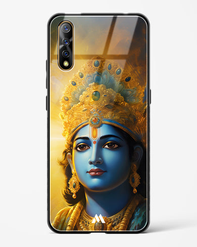 Enchanting Krishna Glass Case Phone Cover (Vivo)