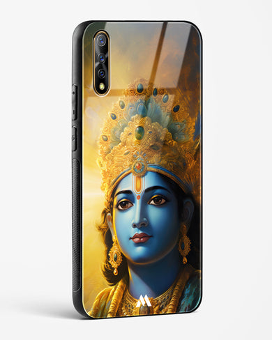 Enchanting Krishna Glass Case Phone Cover (Vivo)