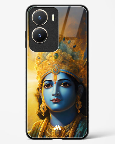 Enchanting Krishna Glass Case Phone Cover (Vivo)