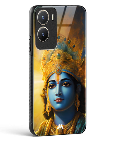 Enchanting Krishna Glass Case Phone Cover (Vivo)
