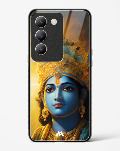 Enchanting Krishna Glass Case Phone Cover (Vivo)