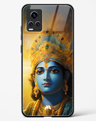 Enchanting Krishna Glass Case Phone Cover (Vivo)