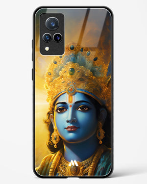 Enchanting Krishna Glass Case Phone Cover (Vivo)
