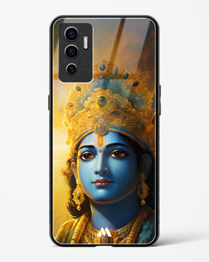Enchanting Krishna Glass Case Phone Cover (Vivo)