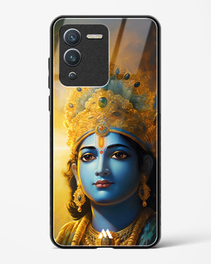 Enchanting Krishna Glass Case Phone Cover (Vivo)