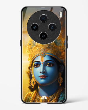 Enchanting Krishna Glass Case Phone Cover (Vivo)