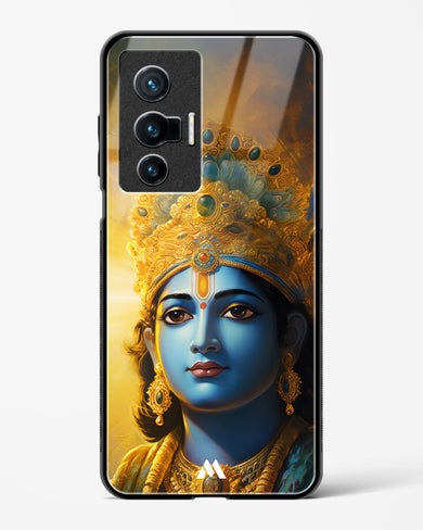 Enchanting Krishna Glass Case Phone Cover (Vivo)