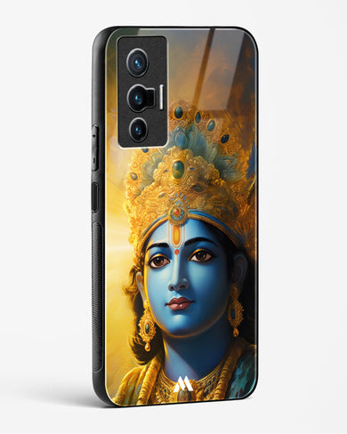 Enchanting Krishna Glass Case Phone Cover (Vivo)