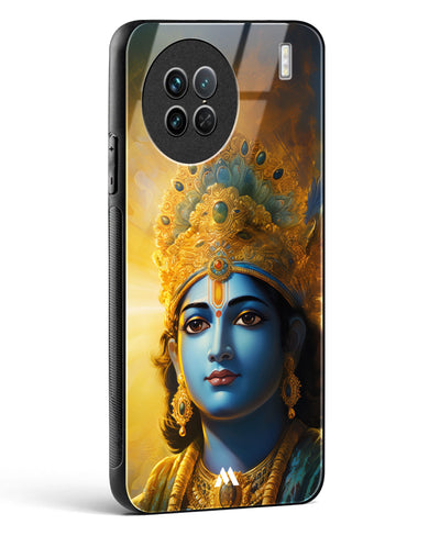 Enchanting Krishna Glass Case Phone Cover (Vivo)