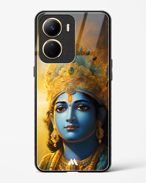 Enchanting Krishna Glass Case Phone Cover (Vivo)