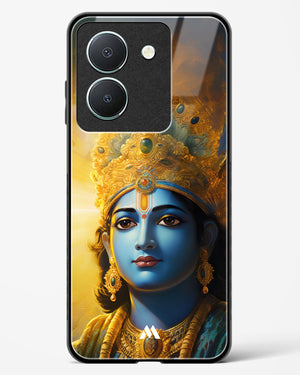 Enchanting Krishna Glass Case Phone Cover (Vivo)