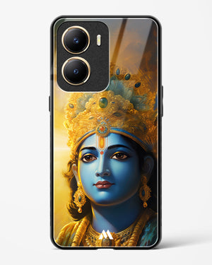 Enchanting Krishna Glass Case Phone Cover (Vivo)