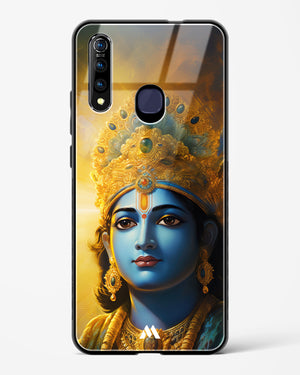 Enchanting Krishna Glass Case Phone Cover (Vivo)