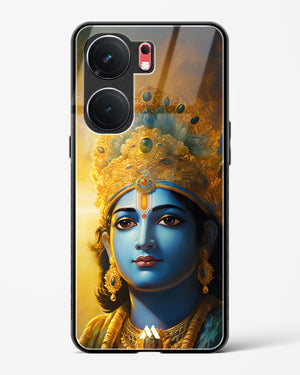 Enchanting Krishna Glass Case Phone Cover (Vivo)