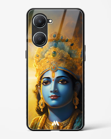 Enchanting Krishna Glass Case Phone Cover (Vivo)