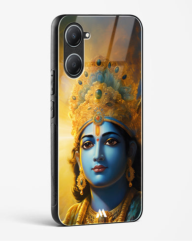 Enchanting Krishna Glass Case Phone Cover (Vivo)