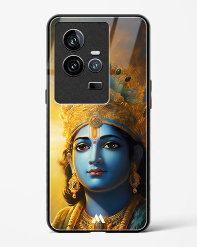 Enchanting Krishna Glass Case Phone Cover (Vivo)