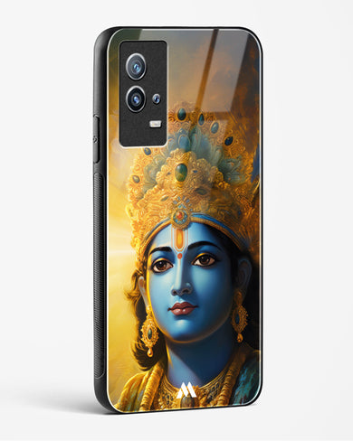 Enchanting Krishna Glass Case Phone Cover (Vivo)
