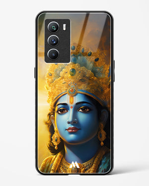 Enchanting Krishna Glass Case Phone Cover (Vivo)