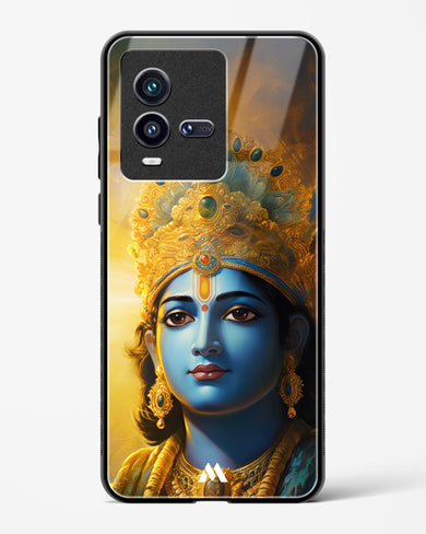 Enchanting Krishna Glass Case Phone Cover (Vivo)