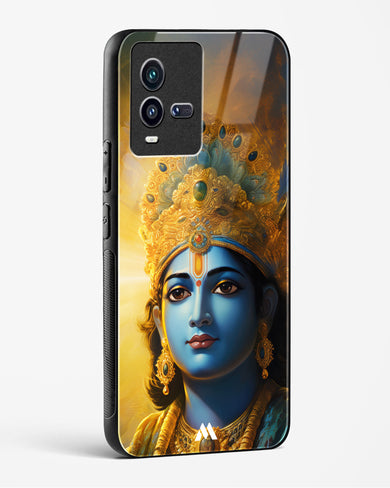 Enchanting Krishna Glass Case Phone Cover (Vivo)