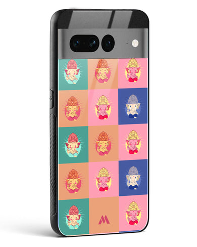 Ganesha Endless Blessings Glass Case Phone Cover (Google)