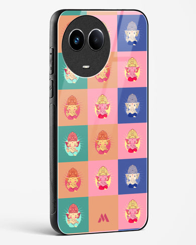 Ganesha Endless Blessings Glass Case Phone Cover (Realme)