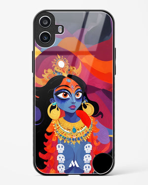 Kali in Bloom Glass Case Phone Cover (Nothing)