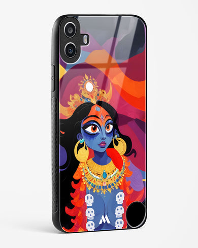 Kali in Bloom Glass Case Phone Cover (Nothing)