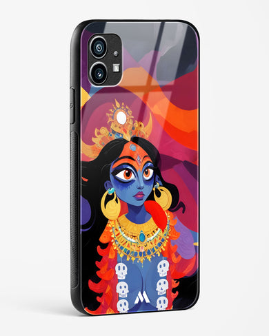 Kali in Bloom Glass Case Phone Cover (Nothing)