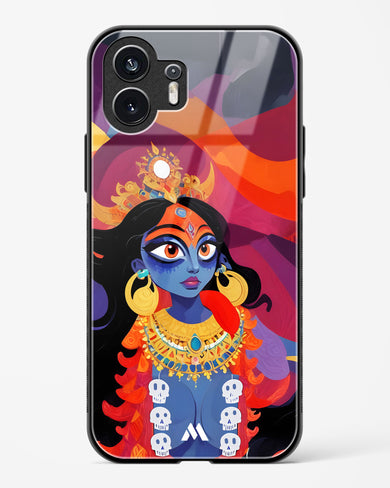 Kali in Bloom Glass Case Phone Cover (Nothing)