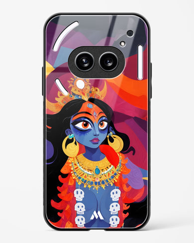 Kali in Bloom Glass Case Phone Cover (Nothing)