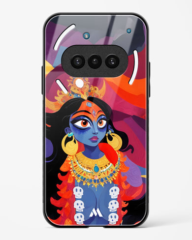 Kali in Bloom Glass Case Phone Cover (Nothing)