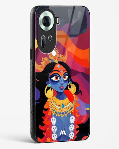 Kali in Bloom Glass Case Phone Cover (Oppo)