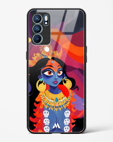 Kali in Bloom Glass Case Phone Cover (Oppo)