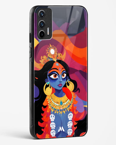 Kali in Bloom Glass Case Phone Cover (Realme)