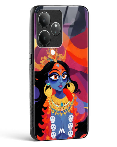 Kali in Bloom Glass Case Phone Cover (Realme)