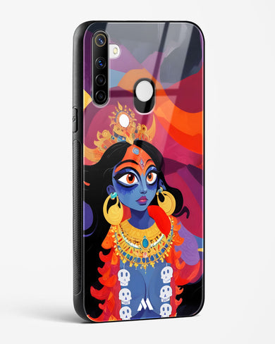 Kali in Bloom Glass Case Phone Cover (Realme)