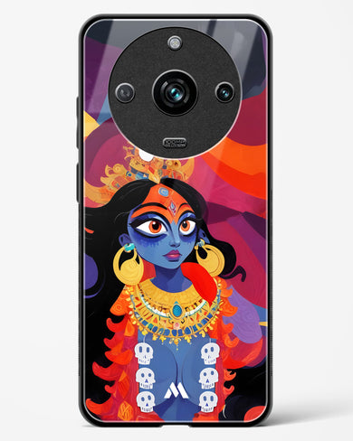 Kali in Bloom Glass Case Phone Cover (Realme)