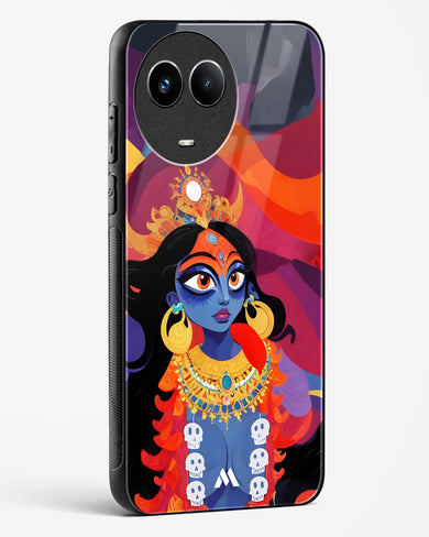 Kali in Bloom Glass Case Phone Cover (Realme)