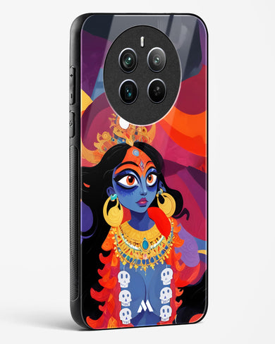 Kali in Bloom Glass Case Phone Cover (Realme)