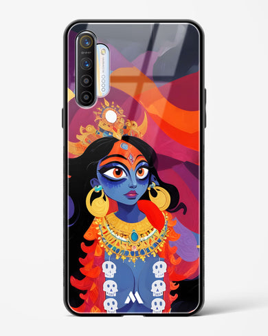 Kali in Bloom Glass Case Phone Cover (Realme)