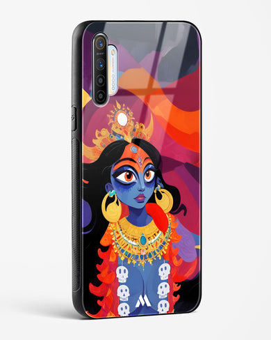 Kali in Bloom Glass Case Phone Cover (Realme)