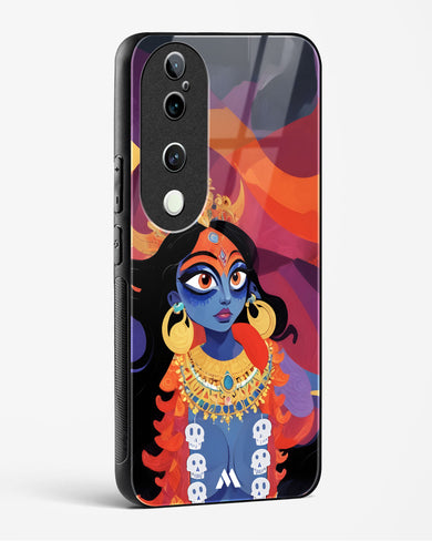 Kali in Bloom Glass Case Phone Cover (Vivo)