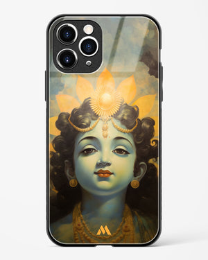 Krishna Serenade Glass Case Phone Cover (Apple)