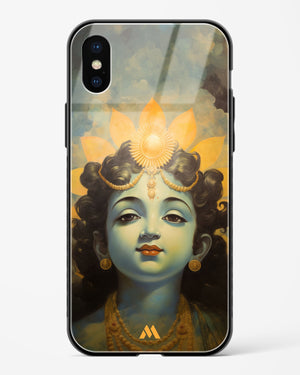 Krishna Serenade Glass Case Phone Cover (Apple)