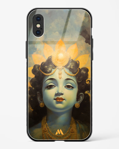 Krishna Serenade Glass Case Phone Cover (Apple)